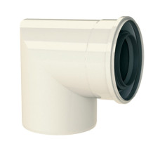 Almeva Коаксиальное колено  87º 80/125 (короткое)