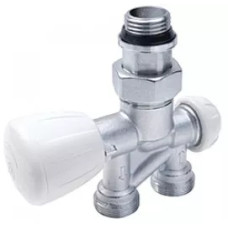 Мікрометричний термостатичний вузол для однотрубних систем прямий, розмір 1/2 "x 18 (R356MX062)