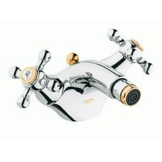 Sinfonia Смеситель для биде, двухвентильный с гидрозатвором, цв.под золото, GROHE (24003IG0)