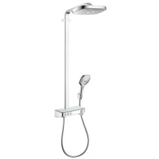 Raindance Select E Air 3jet 300 Showerpipe Душова система з термостатом ShowerTablet, HANSGROHE (27127000)