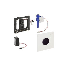 HYTOUCH ROUND Система електронного керування змиванням пісуара, живлення від мережі, захисна панель типу 01,глянцевий хром, GEBERIT (116.021.21.5)