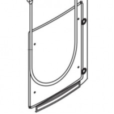Pharo Монтажний набір для стекляной ніші парагенератора, HANSGROHE (21880000)
