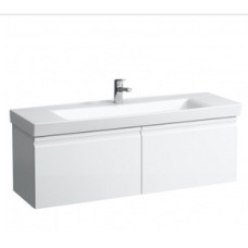 PRO S тумба 1260*450*390мм,пiд раковину 814968, 2 висувних ящ., 2 внутр. висувних ящ., колiр бiлий матовий, LAUFEN (H4835720964631)