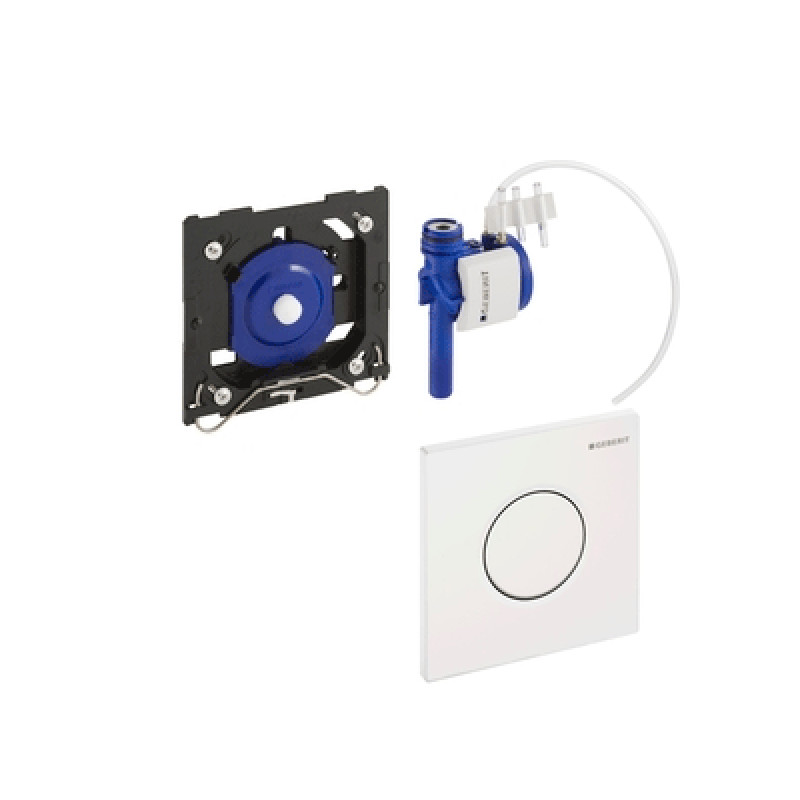 HYTOUCH ROUND Система пневматичного керування змиванням пісуара, змивна клавіша типу 01, білий, GEBERIT (116.011.11.5)