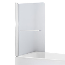 Штора на ванну 80х150, скло прозоре, ліва, EGER (599-02L)