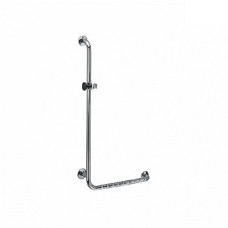 LEHNEN FUNKTION поручень для душа с одним гладким вертикальным плечом 60*110см, левый, гладкая поверхность, KOLO Польша (L1023521)