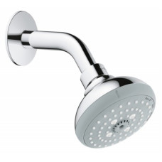Верхній душ Grohe New Tempesta 100 з кронштейном хром  (26088001)