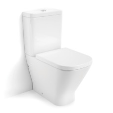 GAP Rimless унiтаз напольний, в комплектi з бачком, з сидiнням slow closing, ROCA (A34D738000)