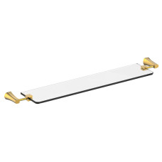 CUTHNA zlato скляна поличка, IMPRESE (160280 zlato)