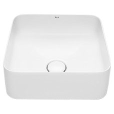 INSPIRA раковина-чаша 370*370мм, Square, з керамiч. декоративною кришкою донного клапану, ROCA (A327532000)