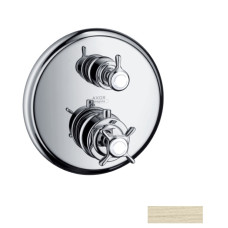 AXOR Montreux Термостат с запiрным вентилем, ПМ, шлiф. нiкель, AXOR (16800820)