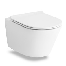 NEMO Rimless унітаз 52*36*39см підвісний, сидіння тверде Slim slow-closing, VOLLE (13-17-316)