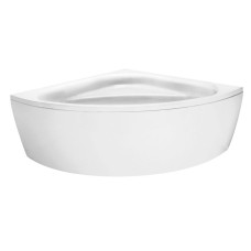 SOLUTIONS ванна 1400*1400*625мм, кутова, з алюмiн. рамою, з C-панеллю, бiла, без злив переливу, LAUFEN