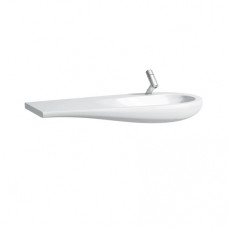 ALESSI ONE раковина 120см, з iнтегр. стiлешницею злiва, без отв. пiд змiшувач, без отв. переливу, з покриттям LCC, LAUFEN (H8149744001091)