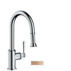 AXOR MONTREUX змішувач для кухні з висувним виливом, хром, AXOR (16581000)