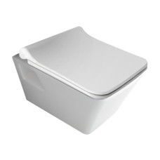 TEO унитаз 53*35,5*40см подвесной в комплекте с сиденьем slow-closing, VOLLE (13-88-422)