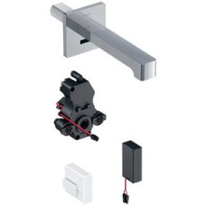 Brenta Змішувач для раковини, безконтактний, настінний, від батареї, для прихованого функціонального блоку, без міксера, L17см, хром глянсовий, GEBERIT (116.273.21.1)