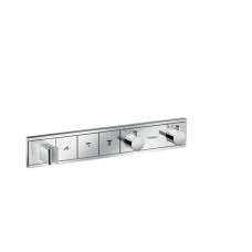 RainSelect Термостат для душу, з 3 кнопками (хром), HANSGROHE (15356000)