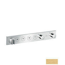 Axor Select Термостат для прихованого монтажу 600/90 на 4 споживача, brushed gold-optic, AXOR (18357250)