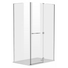 EGER MKA душова кабіна прямокутна 120*80*190см (скло+двері), розпашна, скло прозоре 6мм, права (3 коробки), (599-330TR/1R)