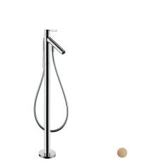 Axor Starck Змiшувач для ванни, одноважiльний, пiдлоговий, колiр покриття шлiфована бронза, AXOR (10455140)