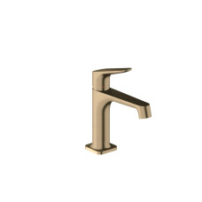 Axor Citterio M Змiшувач для раковини 100, одноважiльний, зi зливним гарнiтуром, колiр покриття шлiфована бронза, AXOR (34010140)