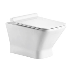 LEON Rimless унітаз 51*36*35см підвісний, сидіння Slim slow-closing, VOLLE (13-11-160)