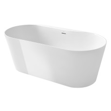 RAINA ванна 160*80см, з матерiалу штучний камiнь Stonex, з сифоном в комплектi, ROCA (A248466000)