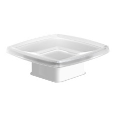 TEO мильниця матове скло з м`яким кільцем, VOLLE (15-88-115)