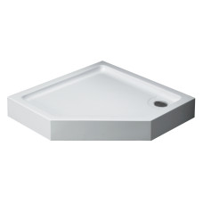 A LÁNY піддон 100*100*13,5 см акриловий п'ятикутний, в комплекті з сифоном антизапах, EGER (599-553/2)