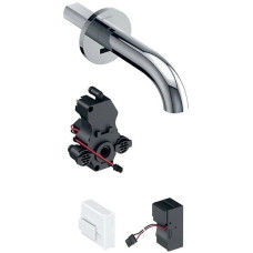 PIAVE Змішувач безконтактний, настінний, від батареї, для прихованого функціонального блоку, з міксером, L17см,хром глянцевий, GEBERIT (116.264.21.1)