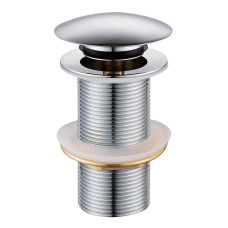 Донний клапан click-clack, латунь, 1 1/4", cromo, VOLLE (90-00-043)