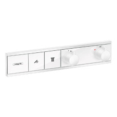 RainSelect Термостат для 2х споживачiв, прихованого монтажу, бiлий матовий, HANSGROHE (15380700)