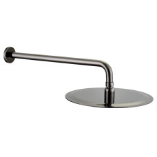 BRENTA набір (верхній душ D=250 мм, тримач L=377 мм), графітовий хром, IMPRESE (ZMK091908101)