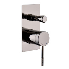 Змішувач для ванни Imprese BRENTA, прихований монтаж, граф.хром, 35 мм (ZMK091908041)