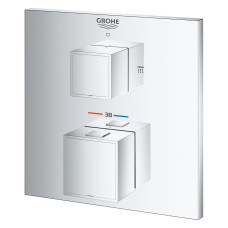 Термостат для душу Grohe Grohtherm Cube з перемикачем  (24154000)