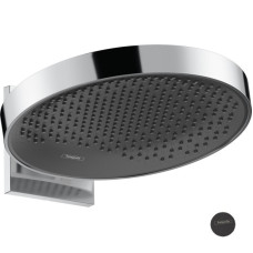 Rainfinity Верхнiй душ 360 1jet з настiнним тримачем, чорний матовий, HANSGROHE (26230670)