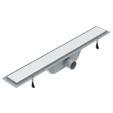 Трап водовідвідний лінійний з цілісною решіткою 600мм, IMPRESE (d44600C)