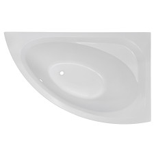 IMPRESE BLATNA ванна 150*90*49см асиметрична права, без ніжок, акрил 6мм, (BLATNA150R)