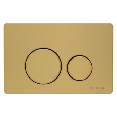 IMPRESE i7111, клавіша змиву, золото сатин, нержавіюча сталь, IMPRESE (i7111SG)