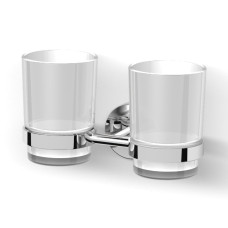 SKALA склянка подвійна, хром, IMPRESE (122275)