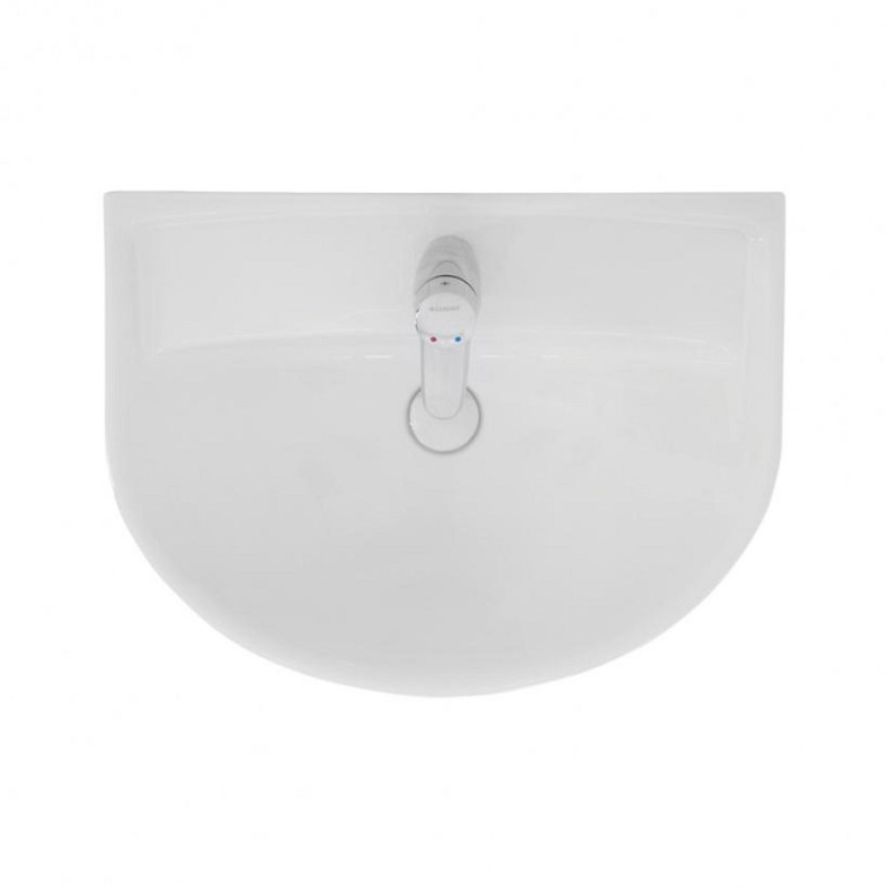 STATUS умивальник 50см, з переливом, з отвором, KOLO Украина (2321500UA)