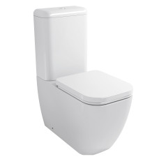 VALTICE унітаз-компакт пристінний645*355 840мм, гор. випуск, бачок з нижнім підведенням 3/6л, сидіння Duroplast Slim Slow-closing, IMPRESE (i1115)