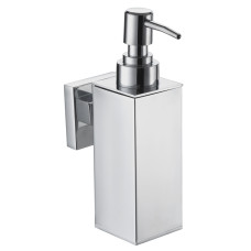 CUADRO дозатор для рідкого мила металевий, cromo, VOLLE (2536.230201)