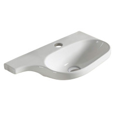 IMPRESE Умивальник під сифон/накладний 50*31,5*11,5см, з отвором під змішувач, (i11365)