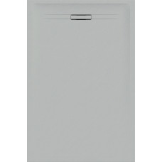Душовий піддон Geberit SESTRA 90x120х4 см, прямокутний, сірий, поверхня зі сланцевою структурою