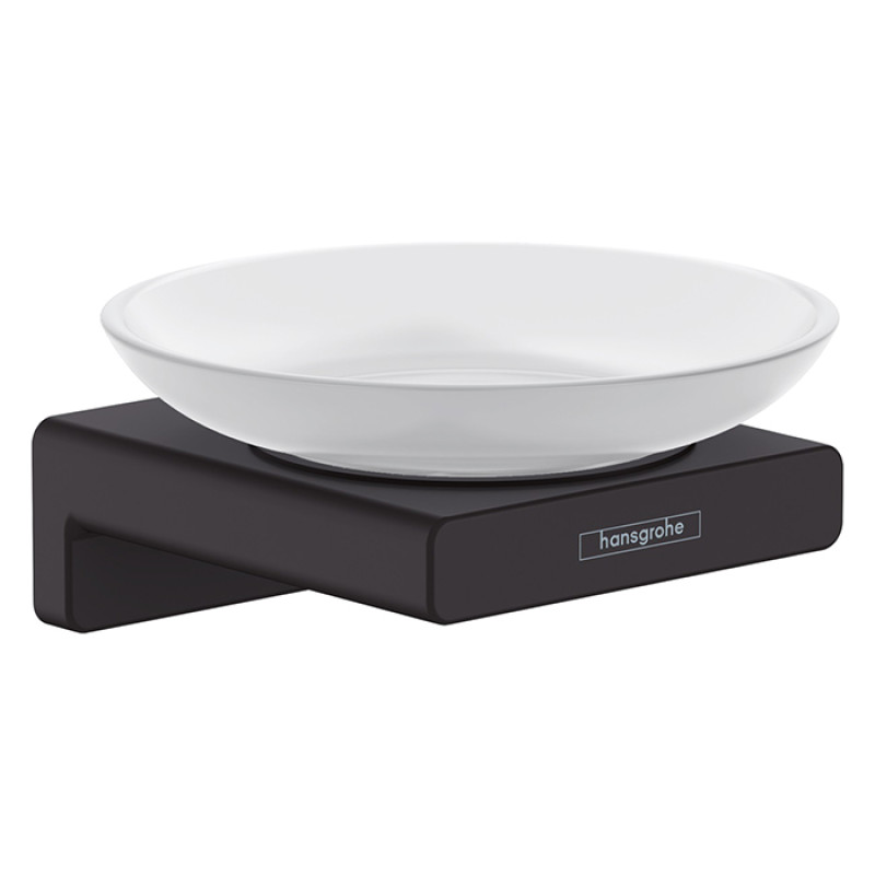 ADDSTORIS мильниця, колiр чорний матовий, HANSGROHE (41746670)