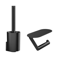 Набір змішувачів HANSGROHE WALLSTORIS 27969670, чорний, HANSGROHE (27969670)