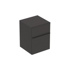 SMYLE SQUARE тумба 45*60*47см, з 2 ящ., лава/фарбований матовий, лава/з матовим порошковим покрыттям, GEBERIT (500.357.JK.1)