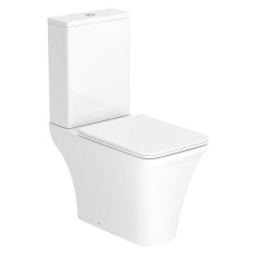 ELANTA Rimless унітаз підлоговий не пристінний 66*36*82 см, гор. випуск, бачок 3/4,5л, нижнє підведення, сидіння Duroplast Slim slow-closing, IMPRESE (i11545)